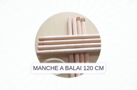 WOODEN BROOM STICK 120 CM